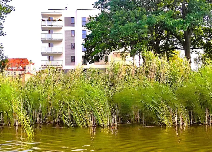 River View - Widok Na Wode, Parking W Hali, 3Pok I 5 Lozek, Klima, Netflix I Max, Centrum