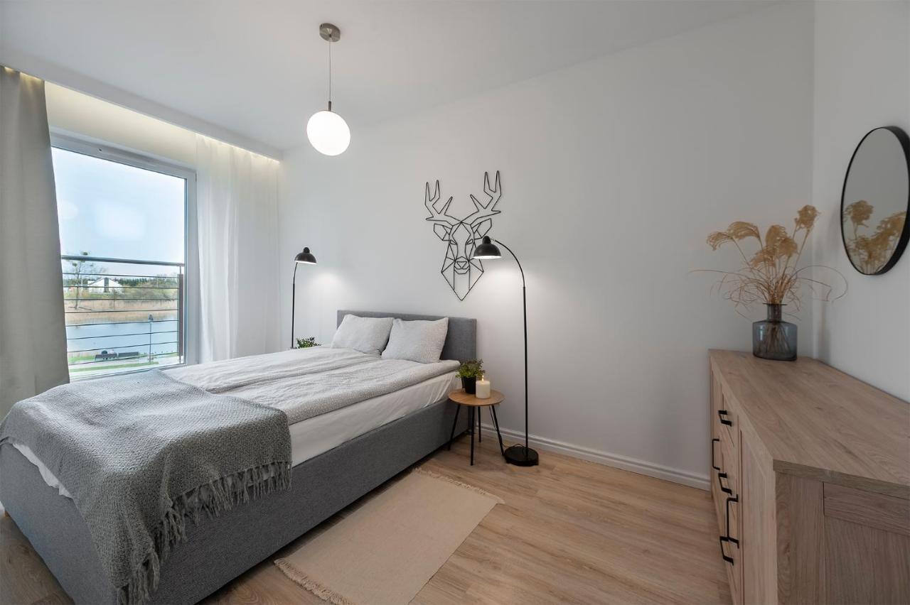 River View - Widok Na Wode, Parking W Hali, 3pok I 5 Lozek, Klima, Netflix I Max, Centrum Apartment